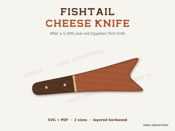 Fishtail Cheese Knife