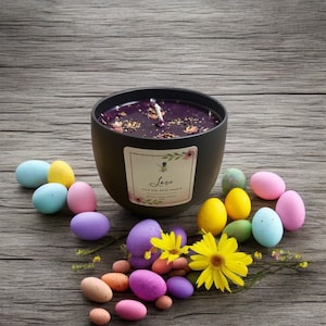 Self-Love Candle - Rose Quartz Infused Aromatherapy Candle for Healing & Confidence 8z
