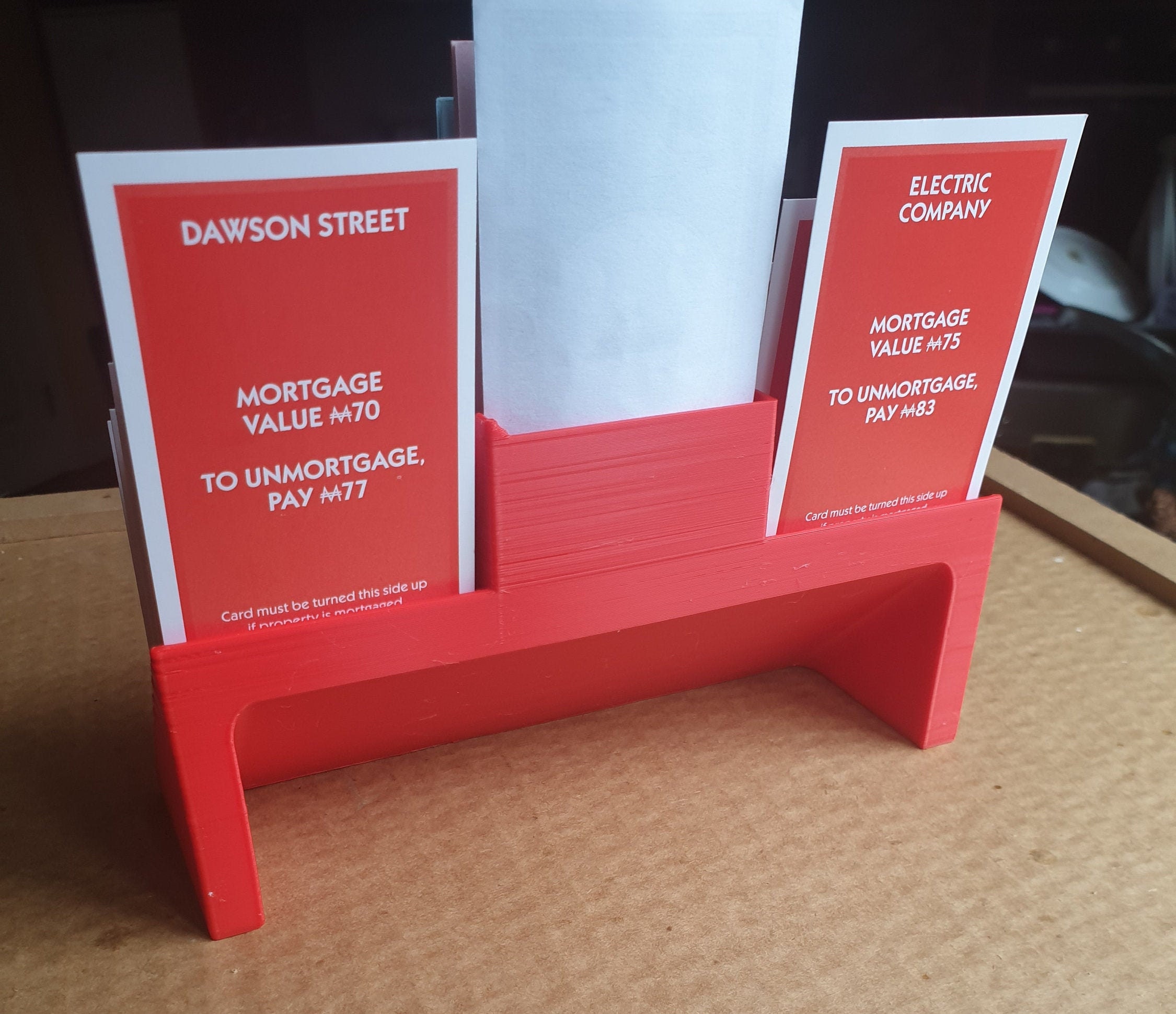 3D Monopoly Organiser Stl File, Part File. Monopoly Money Holder ...