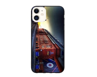Rangers Stadium Premium Protective Hard Rubber Silicone Phone Case Cover for iPhone & Samsung (Choose your phone model)