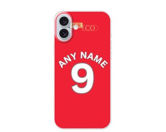 Middlesbrough 2026/27 Any Name / Number Football Shirt Premium Hard Rubber Silicone Phone Case Cover for iPhone & Samsung