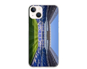 Everton Stadium Premium Protective Hard Rubber Silicone Phone Case Cover for iPhone & Samsung (Choose your phone model)