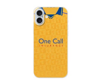 Mansfield T 2026/27 Football Shirt Premium Protective Hard Rubber Silicone Phone Case Cover for iPhone & Samsung (Choose your phone model)