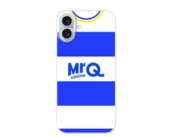 QPR 2026/27 Football Shirt Premium Protective Hard Rubber Silicone Phone Case Cover for iPhone & Samsung (Choose your phone model)