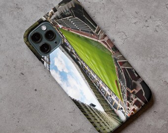 Funda protectora de silicona rígida de primera calidad con diseño del estadio de fútbol Swansea C para iPhone y Samsung (elige el modelo de tu teléfono).