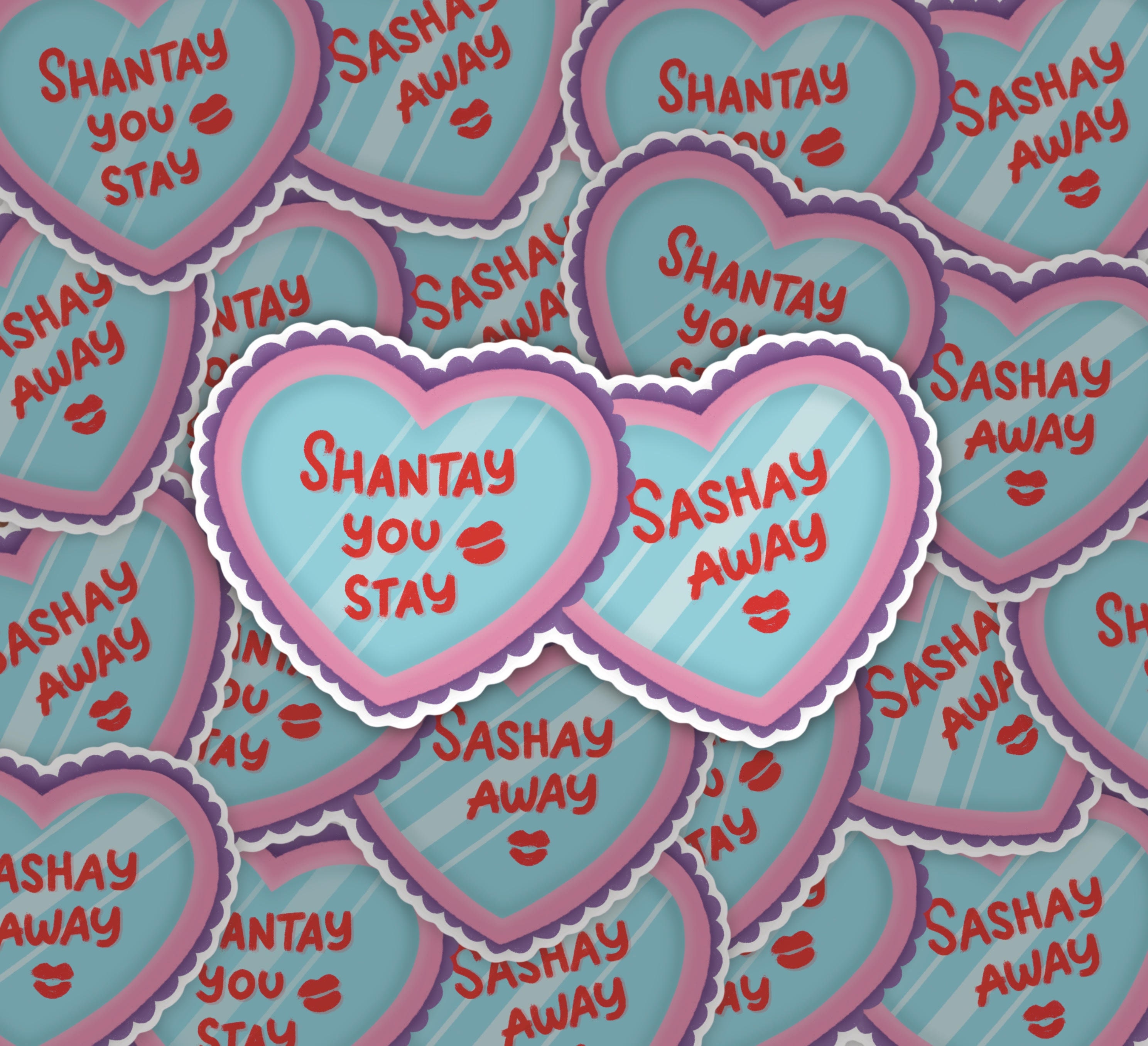 Rupaul's Drag Race Sashay Away Shantay You Stay Vinyl Etsy