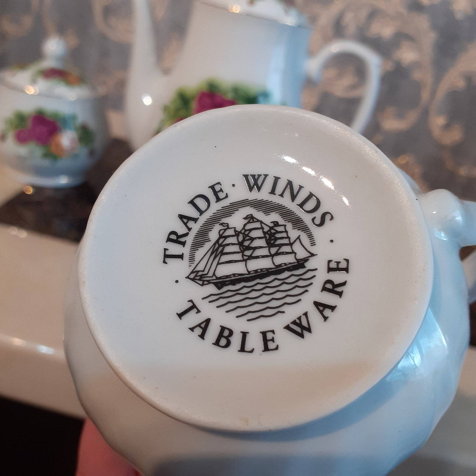 Trade Winds Tableware Coffee Pot with A Creamer and A Sugar Etsy