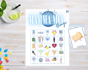 Mamma Mia Birthday Party Printable Games - Etsy