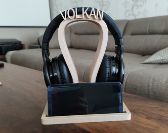 Personalisierter Kopfhörerständer, Personalisiertes Geschenk, Personalisierter Kopfhörerständer, personalisierter Kopfhörerständer,