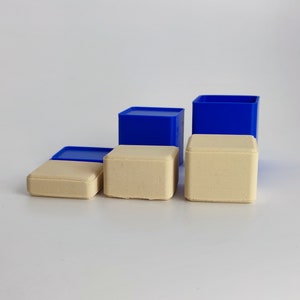 viereckige Shampoo Bar Form