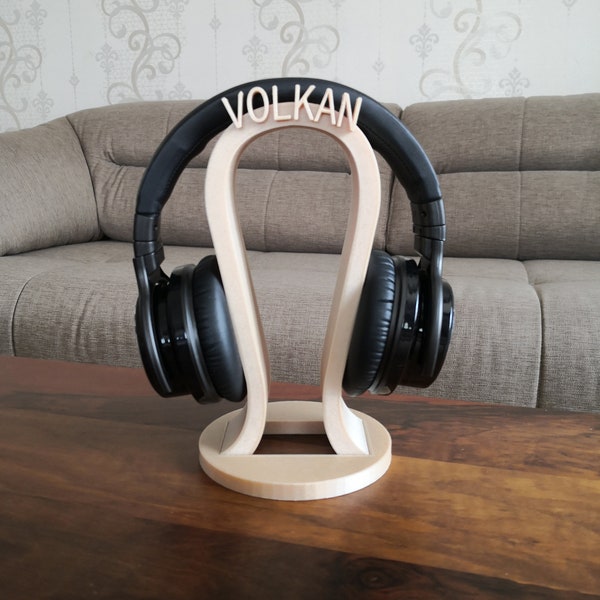 Personalized headphone stand,Personalize gift, Custom headphone stand, custom headphone holder,