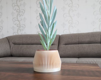 Best for modern indoor planter, wood planter, succulent and cacti