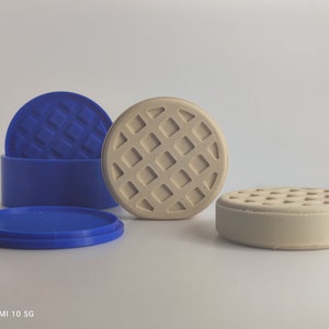 Waffel Badebombe Schimmel, Badebombe Schimmel