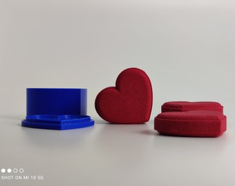 stampo per shampoo a forma di cuore / stampo per shampoo a forma di barra