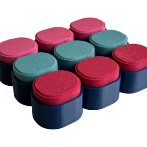 9 pcs tablet shampoo bar mold, multiple tablet shampoo bar mold