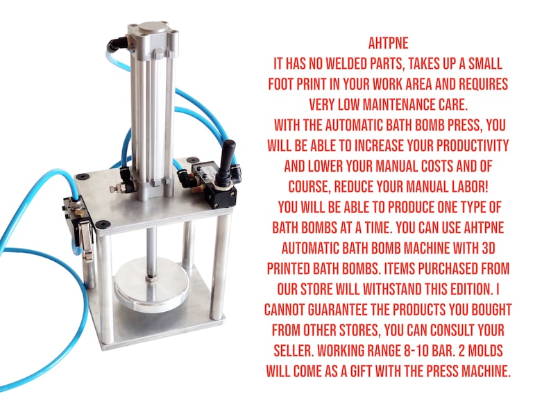 ATH01, ATHPRO bath bomb mold press, shampoo bar mold press AHTPNE