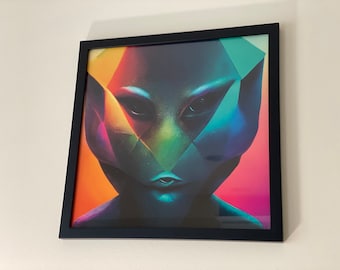 Alien Wall Print