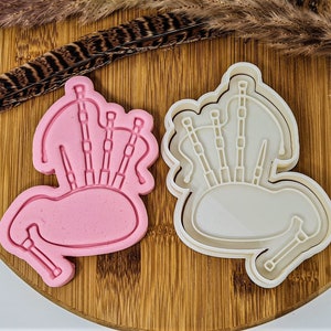 Bagpipes Cookie Cutter + Stamp