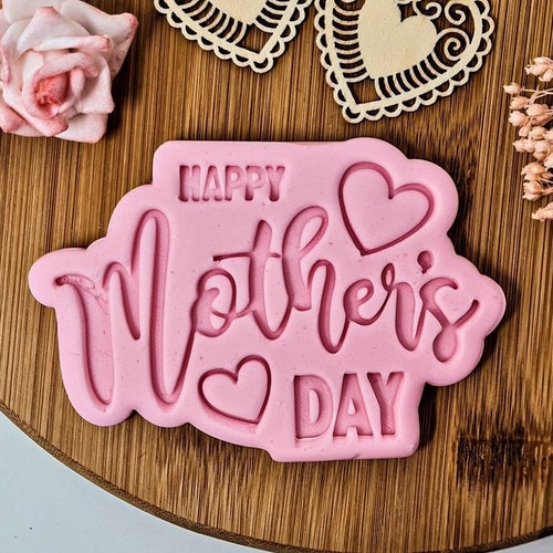 Happy Mother's Day Cookie Cutter Stamp Etsy