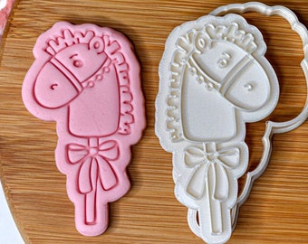 Hobby Horse Cookie Cutter + Stamp