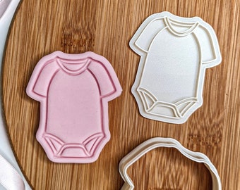 Baby Onesie Cookie Cutter + Stamp