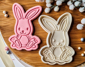 Bunny Cookie Cutter + Stamp