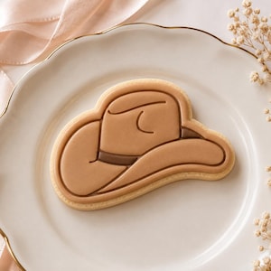 Cowboy Hat Cookie Cutter + Stamp
