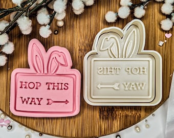 Hop This Way Cookie Cutter + Stamp