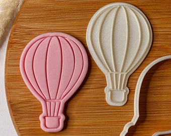 Hot Air Balloon Cookie Cutter + Stamp