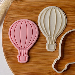 Hot Air Balloon Cookie Cutter + Stamp