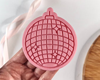Disco Ball Cookie Cutter + Stamp