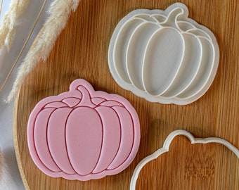 Pumpkin Cookie Cutter + Stamp