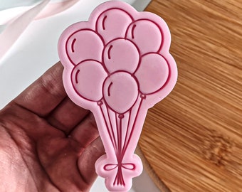 Balloons Cookie Cutter + Stamp