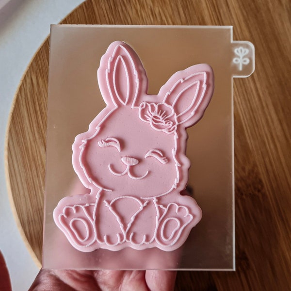 Bunny Cookie Cutter + Embossers