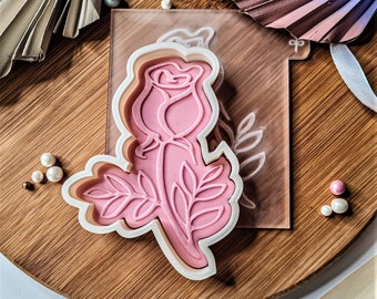 Rose Cookie Cutter + Embosser