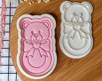 Bear Rattle Cookie Cutter + Stamp