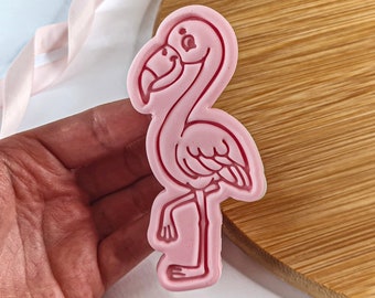 Flamingo Ausstecher + Stempel