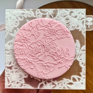 Floral Patter Cookie Embosser