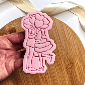 Couple In Love Cookie Cutter + Stamp