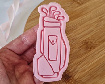 Cortador de galletas de bolsa de golf + sello