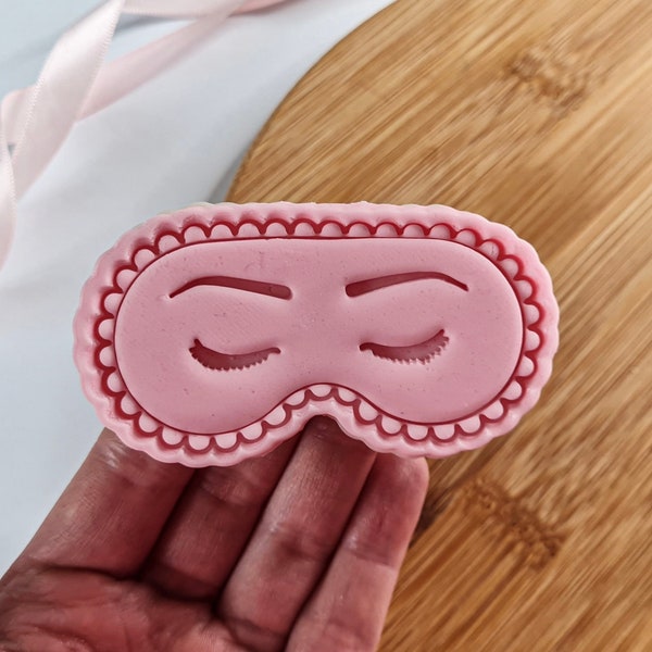 Eye Mask Cookie Cutter + Stamp