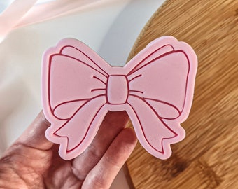 Bow Cookie Cutter + Stamp