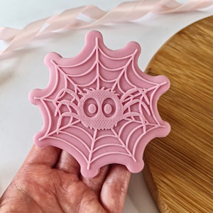 Spider and Web Cookie Embosser + Cutter