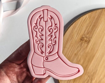 Cowboy Boots Cookie Cutter + Stamp