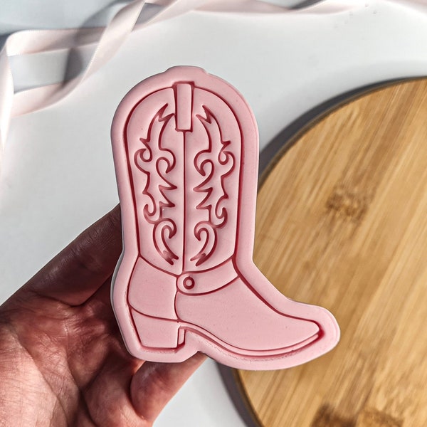 Cowboy Boots Cookie Cutter + Stamp