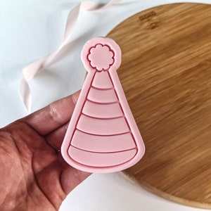 Party Hat Cookie Cutter + Stamp