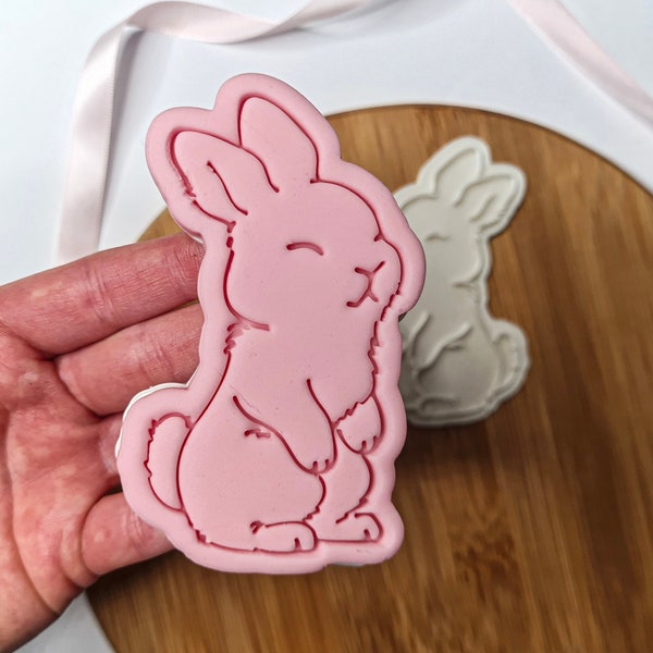Easter Bunny Stamp Etsy