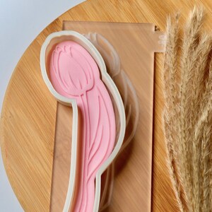 Large Tulip Cookie Cutter + Embosser