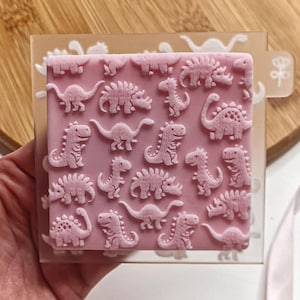 Dinosaurs Pattern Fondant Reverse Embosser