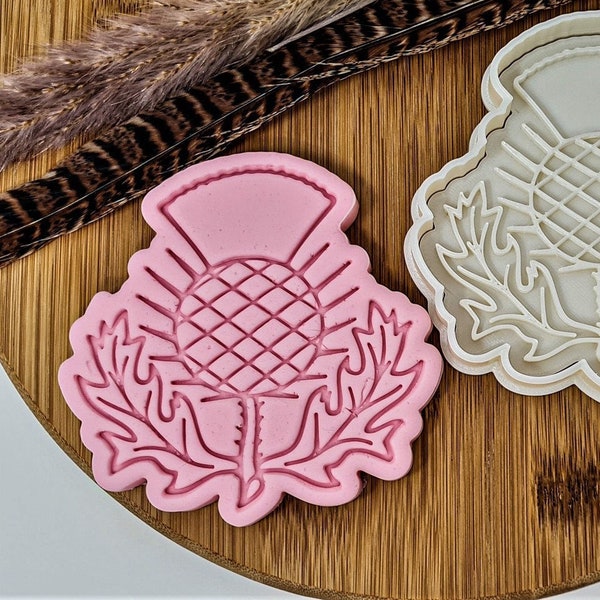 Thistle Cookie Cutter + Stamp